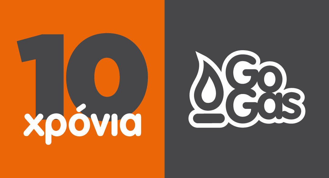 Logo 10 years GoGas